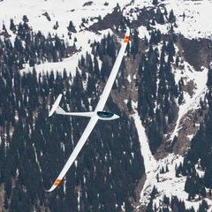 Flugwegposition um 09:13:54: Aufgenommen in der Nähe von Gemeinde Laterns, Österreich in 2226 Meter